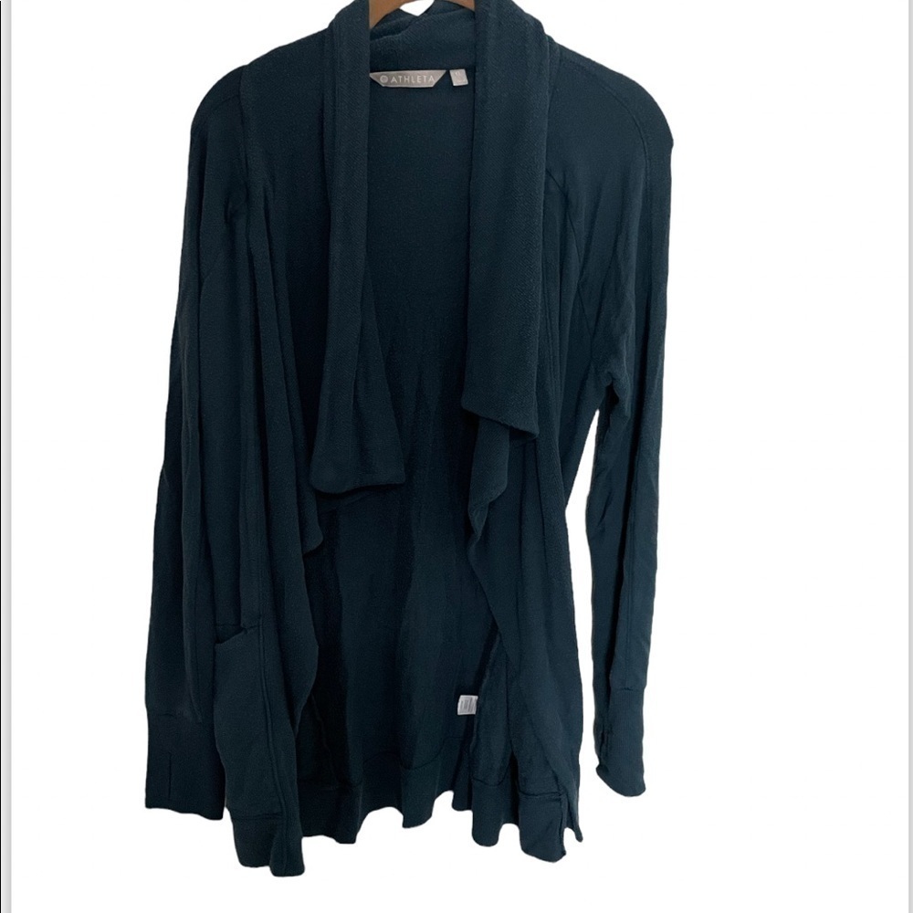 Athleta Teal Cardigan XS